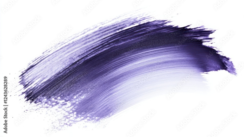 Poster Elegant gray pencil strokes create a soft wash effect on a blank canvas in a serene studio setting