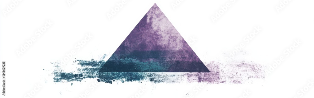 Poster Minimalistic design featuring a single pencil on a clean white background highlighting simplicity and focus on creativity