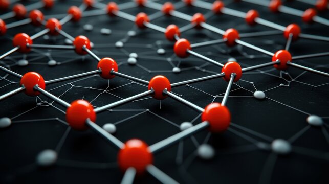 3D illustration of a hydrogen molecule with protons and electrons depicted in a futuristic and scientific style, showcasing molecular structure and atomic bonding for educational or research purposes.