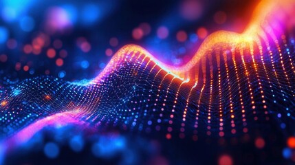 Abstract network background with web-like connections, glowing nodes, and smooth lines, showcasing modern technology, data transfer, and digital systems for futuristic and tech-themed projects.