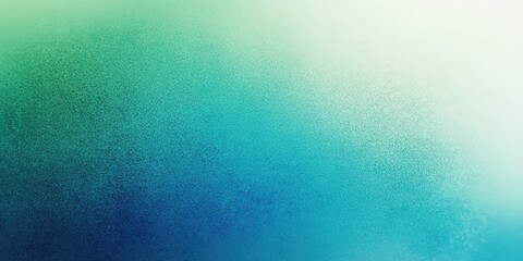 Blurred, grainy texture on an abstract blue and green gradient background. A light color scheme creates a bright and highly detailed look suitable for various graphic designs.