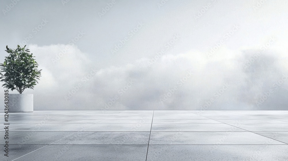 Poster ideal for showcasing modern themes in web design.