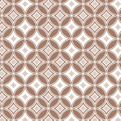 Islamic Moroccan Seamless Pattern Geometric Artwork Vector