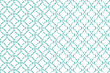 Retro Vintage Seamless Geometric Pattern Vector Background