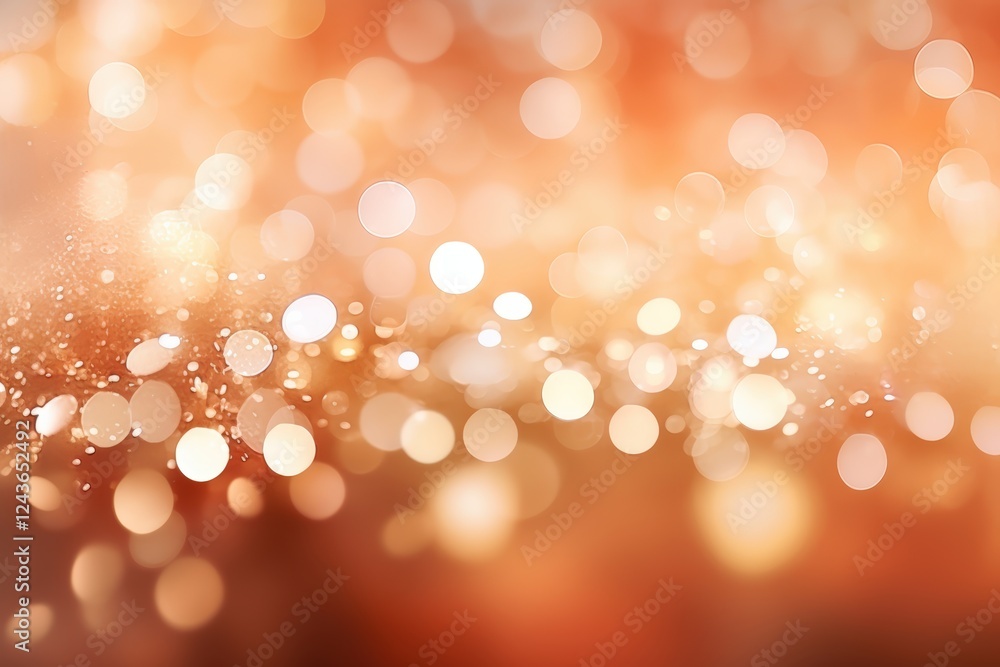 Poster beautiful bokeh lights creating a dreamy and enchanting atmosphere for use in various creative proje
