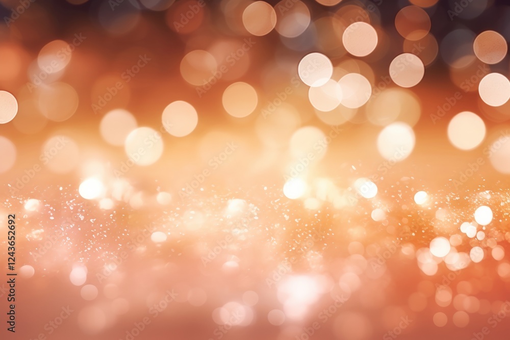 Poster beautiful bokeh lights with soft focus in an elegant blurred background for creative multi-purpose u