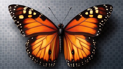 Fototapeta premium butterfly isolated on transparent background
