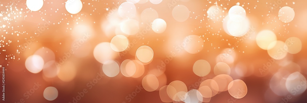 Poster beautiful bokeh background with soft lights and dynamic blurr for creative visual projects and artis