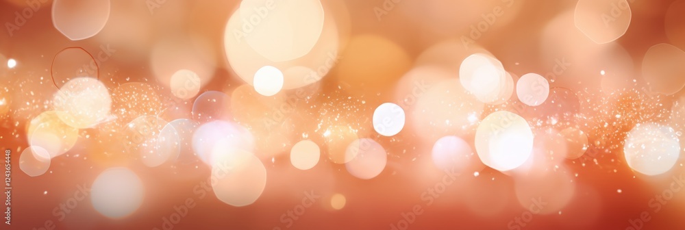 Poster beautiful bokeh lights in soft focus creating a dreamy atmosphere perfect for backgrounds and design