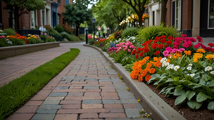 Obraz premium flowers in the garden