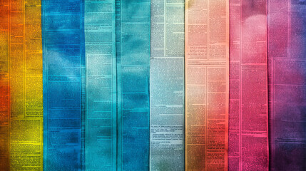 Striking abstract background with colorful vertical stripes, capturing the beauty of vibrant hues, evoking creativity and artistic expression