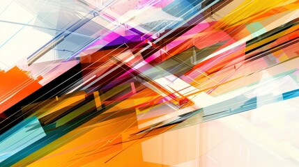 Abstract representations of business with overlapping layers and digital elements. stock photo --ar 16:9 --style raw --v 6 Job ID: ad5c2d3c-ec0b-4c5d-a3ce-6e1198b71b81