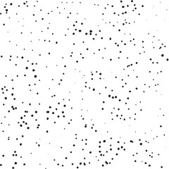 Abstract black and white seamless pattern. Irregular dotted textured background for fabric, paper, and fashion. Sketchy speckled vector illustration