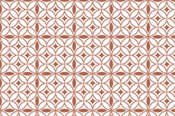Islamic Moroccan style Seamless Geometric Tile Pattern Vector Background