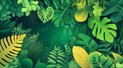 Eco-Friendly Design: Flat Vector Illustration Focuses on Sustainability and Environmental Awareness