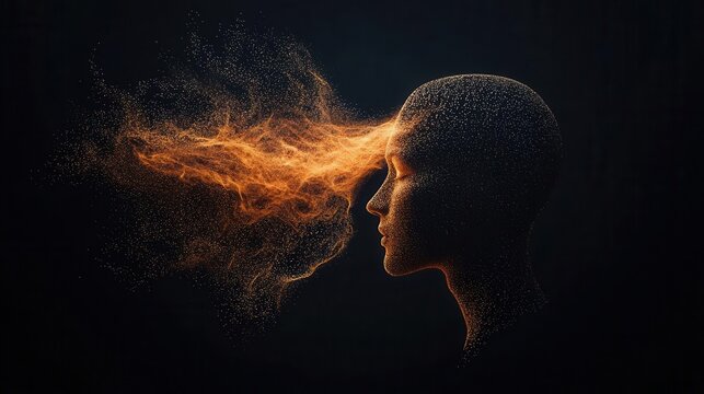 AIenhanced brainwave interface allowing telepathic communication through technology