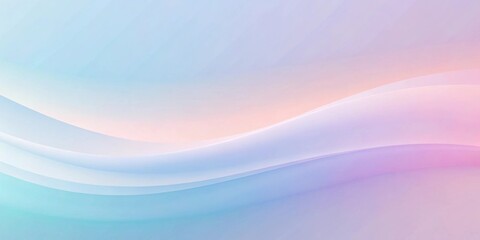 Obraz premium Pastel Wave Abstract Background Design for Modern Projects
