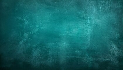 Obraz premium scraped teal grungy background