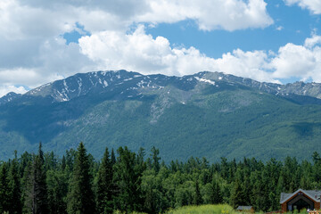 Scenery of Kanas Scenery of Kanas Scenic Area in Xinjiang Uygur Autonomous Region, China
