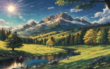 Mountain Valley Serenity