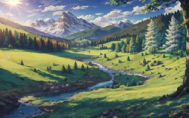 Mountain Valley Serenity