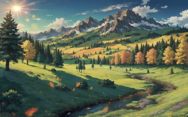 The Charm of the Mountains