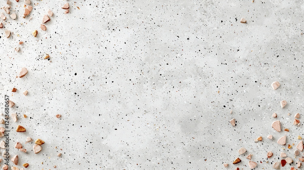 Poster soft grey texture with tiny stones on smooth background for creative projects and design use
