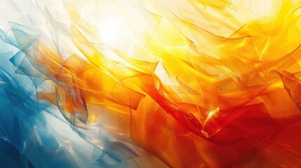 Abstract Colorful Fabric Texture Background