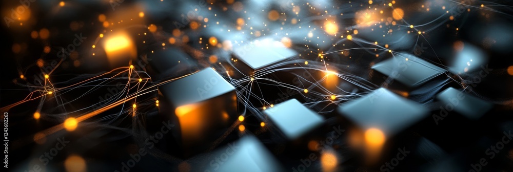 Poster discover an exceptional digital background that is perfectly suited for artificial intelligence, dat