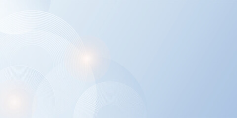 Abstract blue modern background with circle elements. Digital technology concept. vector illustration art