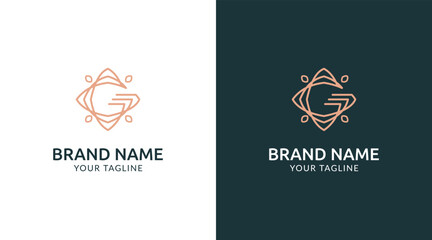 Letter G logo design for various types of businesses and company. Luxury and elegant Letter G