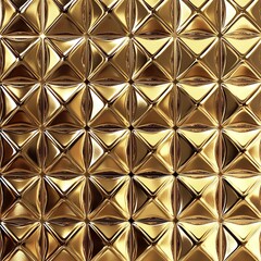 Luxury gold metallic triangle tile texture