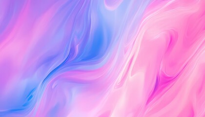 Abstract Pink Blue Purple Swirl Fluid Background Texture
