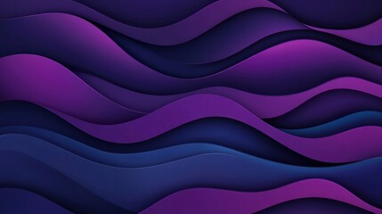 Fototapeta premium Abstract Purple and Blue Waves Background