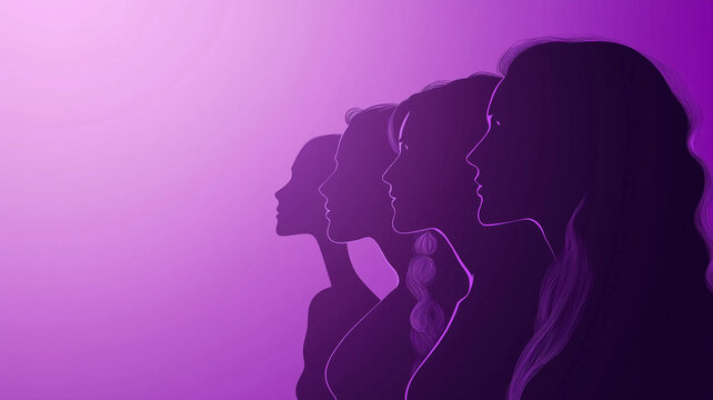 International Women's Day template for advertising, banners, leaflets and flyers.