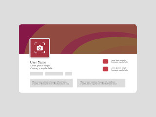 Creative Abstract Instagram Facebook Banner Design