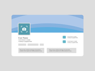 Trendy Abstract LinkedIn Cover Design Graphics