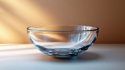 glass bowl closeup isolated on transparent background