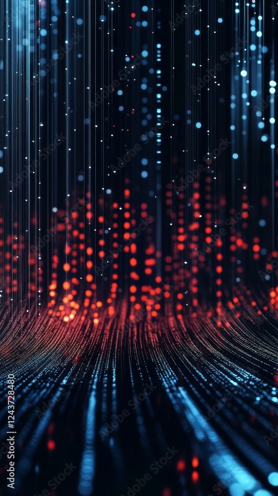 Poster this stunning digital background is perfect for showcasing advanced technologies like neural network