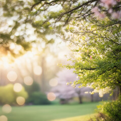 Spring day scenery봄날의 풍경 Generative AI
