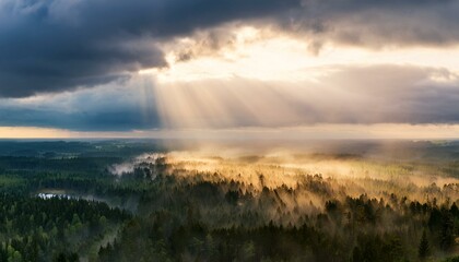 Obraz premium Find inspiration in the ever-changing sky above. 