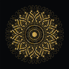Beautiful creative mandala background
