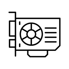 Graphics Card Icon Design