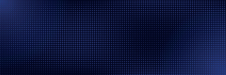 Dot blue pattern screen led light gradient texture background. Abstract technology big data digital background