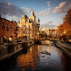 Naklejka premium Generated image of ideas