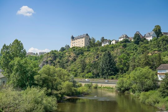 Burg Schadeck, Runkel, Landkreis Limburg-Weilburg, Hessen, Deutschland