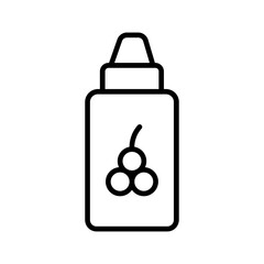 Vape Liquid Icon Design