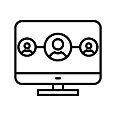 Obraz premium Network Icon Design