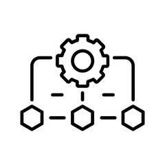 Digital Workflow Icon Design