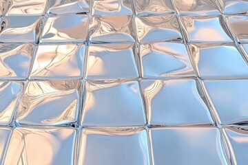 Fragmented Reflective Surfaces From a Disco Ball Create Dynamic Light Effects in a Minimalist and Isolated Composition